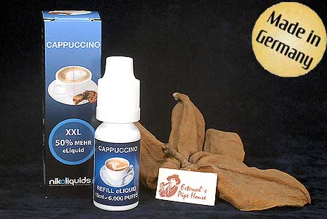 Niko Liquids E-Cigarette "Blue" Cappuccino 15ml